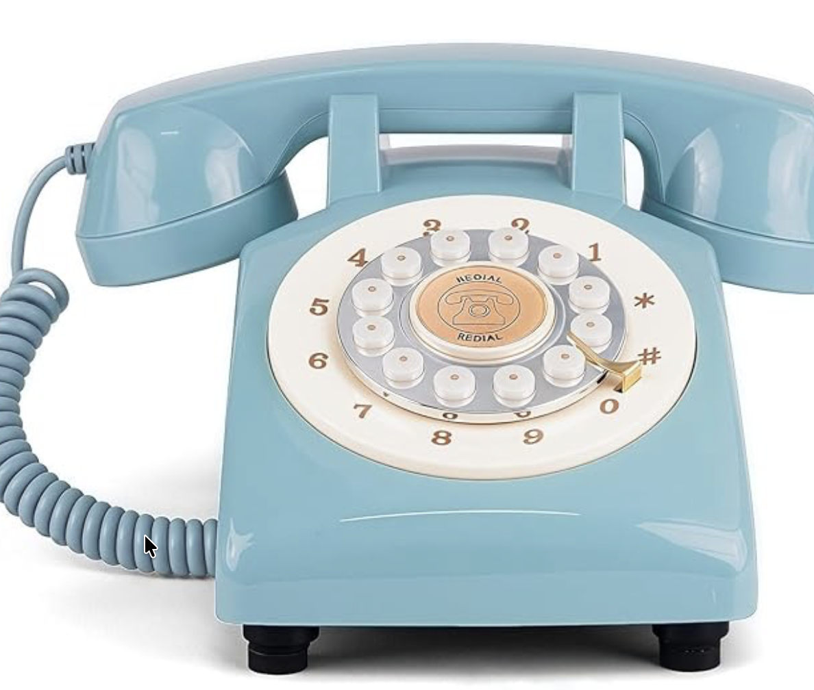 Téléphone Classique Blanc